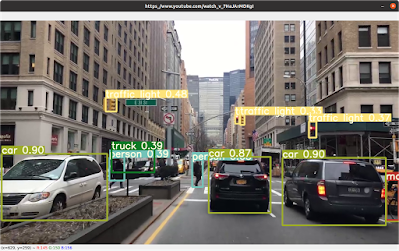 Object detection inference on device